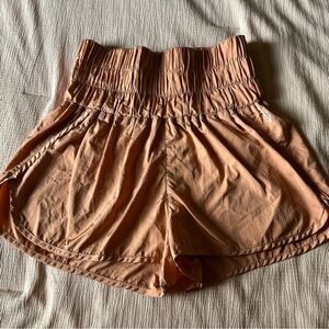 Free People Movement Women's Coral High-Waisted Shorts size small